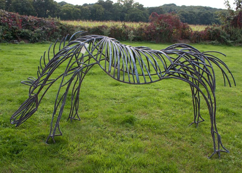 Grazing Horse